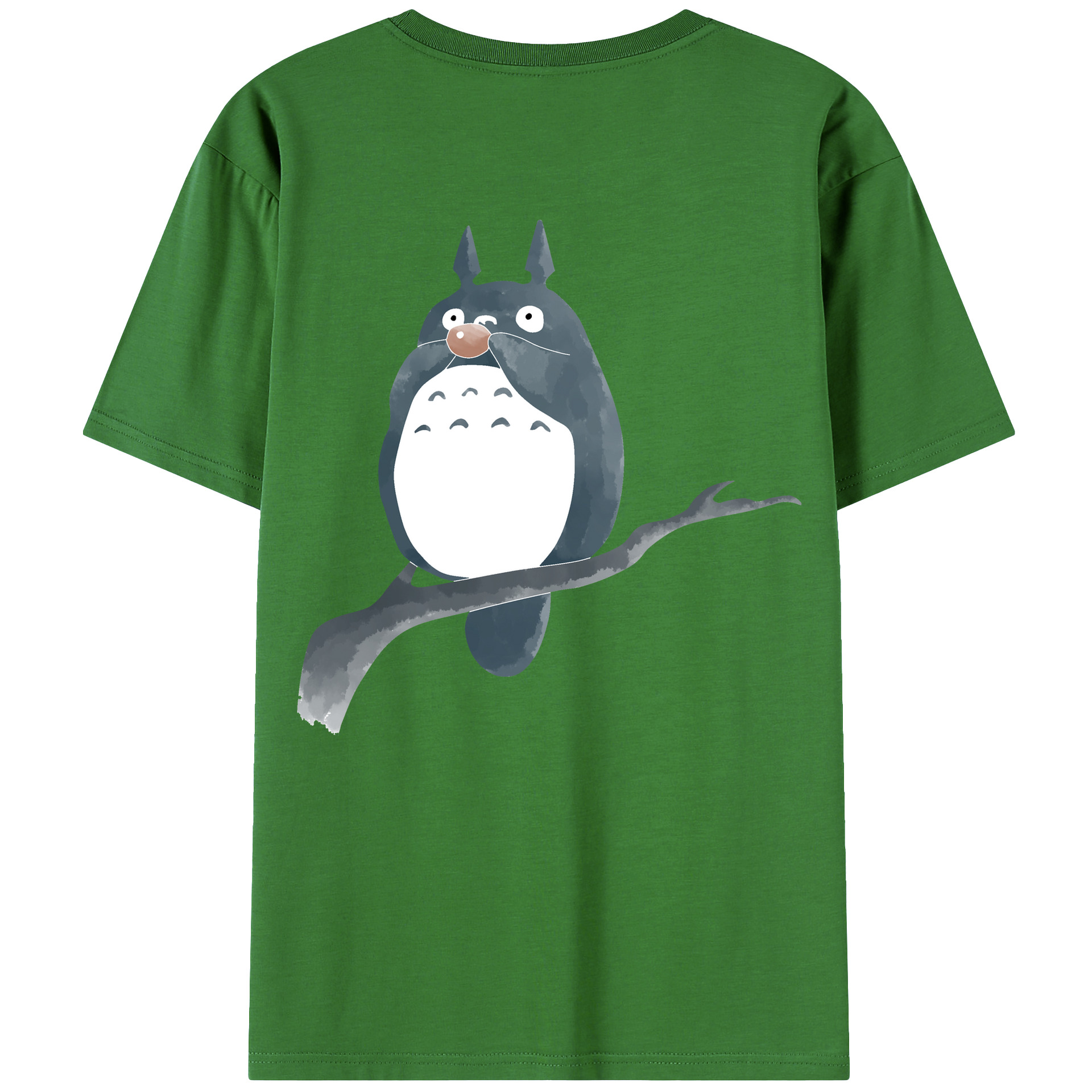（画像用） となりのトトロ 草壁メイ 草壁サツキ My Neighbor Totoro Satsuki Kusakabe Mei Kusakabe レディース半袖Tシャツ(バックプリント)